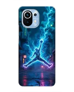 Чохол для Xiaomi Mi 11 з картинкою «Jordan Gold Jumpman»