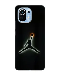 Чохол для Xiaomi Mi 11 з картинкою «Jordan Gradient Logo»