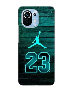 Чохол для Xiaomi Mi 11 з картинкою «Jordan Cyan 23»