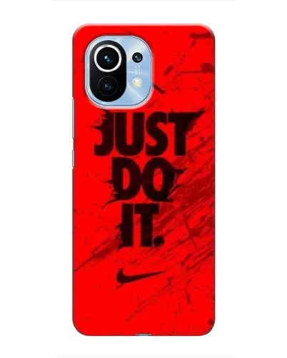 Чехол для Xiaomi Mi 11 с картинкой «Nike Just Do It» Чехол для Xiaomi Mi 11 с картинкой «Nike Just Do It»
