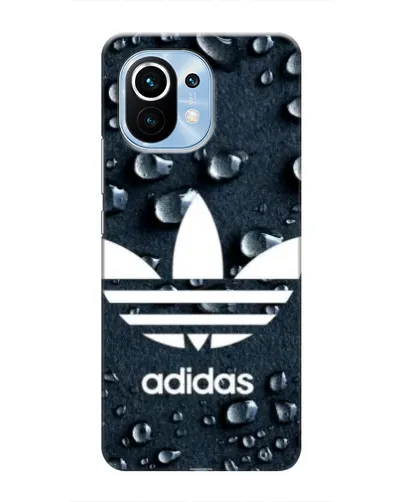 Чехол для Xiaomi Mi 11 с картинкой «Adidas Trefoil Blue»