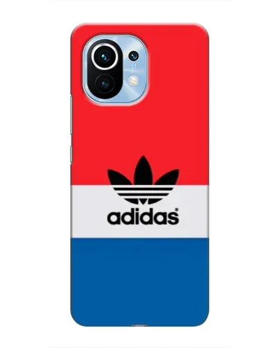 Чехол для Xiaomi Mi 11 с картинкой «Ретро блоки Adidas»