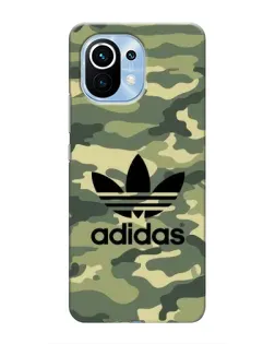 Чохол для Xiaomi Mi 11 з картинкою «Мілітарі стиль Adidas»