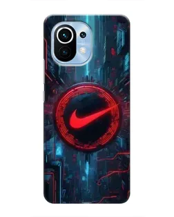Чохол для Xiaomi Mi 11 з картинкою «Техногенний стиль Nike»