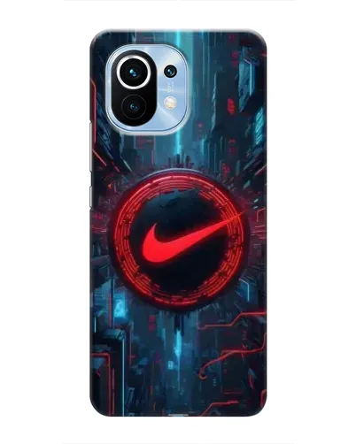 Чохол для Xiaomi Mi 11 з картинкою «Техногенний стиль Nike»