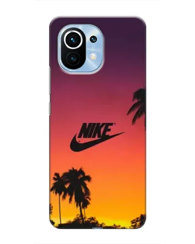 Чохол для Xiaomi Mi 11 з картинкою «Nike на заході сонця»