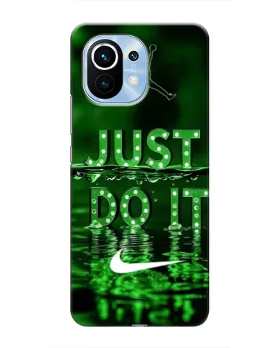 Чохол для Xiaomi Mi 11 з картинкою «Зелений неоновий Nike»