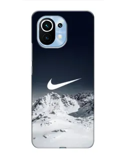 Чохол для Xiaomi Mi 11 з картинкою «Nike — зимові гори»
