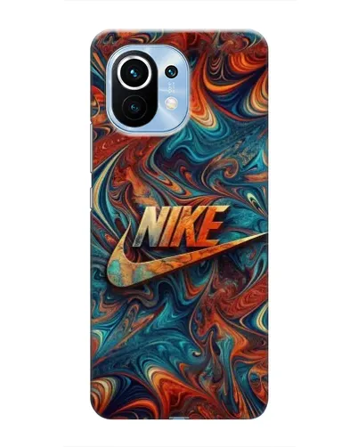 Чохол для Xiaomi Mi 11 з картинкою «Nike в абстракції»