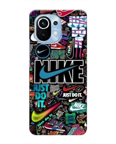 Чехол для Xiaomi Mi 11 с картинкой «Яркий коллаж Nike» Чехол для Xiaomi Mi 11 с картинкой «Яркий коллаж Nike»