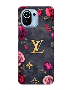 Чохол для Xiaomi Mi 11 з картинкою «Квітковий Louis Vuitton»