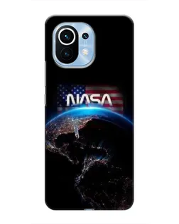 Чохол для Xiaomi Mi 11 з картинкою «Земля з космосу NASA»