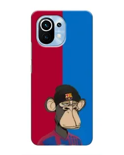 Чохол для Xiaomi Mi 11 з картинкою «Bored Ape — фанат Барси» Чохол для Xiaomi Mi 11 з картинкою «Bored Ape — фанат Барси»