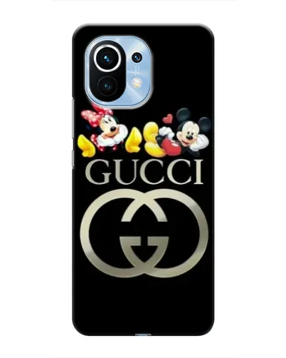 Чехол для Xiaomi Mi 11 с картинкой «Gucci — герои Disney»