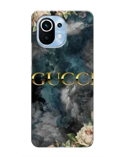 Чехол для Xiaomi Mi 11 с картинкой «Абстрактные цветы Gucci» Чехол для Xiaomi Mi 11 с картинкой «Абстрактные цветы Gucci»