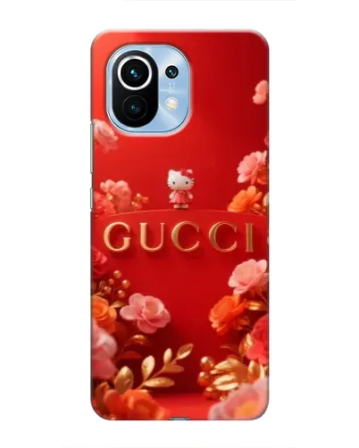 Чехол для Xiaomi Mi 11 с картинкой «Gucci — золотой сад»