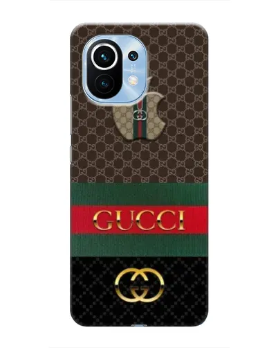 Чехол для Xiaomi Mi 11 с картинкой «Gucci — брендированный десерт»