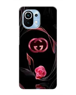 Чехол для Xiaomi Mi 11 с картинкой «Gucci — неоновая роза» Чехол для Xiaomi Mi 11 с картинкой «Gucci — неоновая роза»