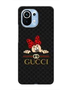 Чехол для Xiaomi Mi 11 с картинкой «Минни Маус Gucci — черный» Чехол для Xiaomi Mi 11 с картинкой «Минни Маус Gucci — черный»