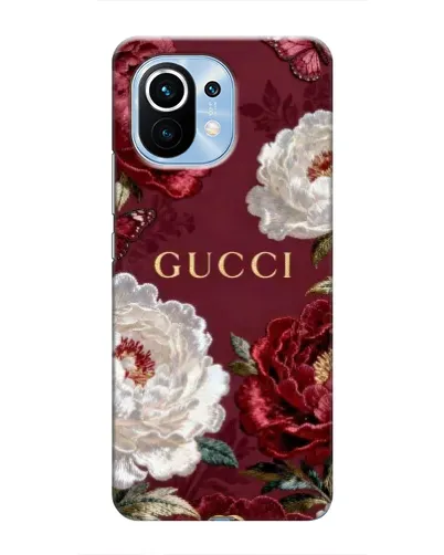Чехол для Xiaomi Mi 11 с картинкой «Gucci — бордовые розы» Чехол для Xiaomi Mi 11 с картинкой «Gucci — бордовые розы»
