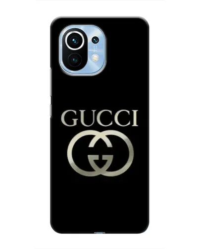 Чехол для Xiaomi Mi 11 с картинкой «Gucci — золото на черном» Чехол для Xiaomi Mi 11 с картинкой «Gucci — золото на черном»