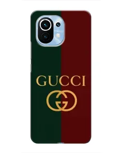 Чехол для Xiaomi Mi 11 с картинкой «Gucci — темно-зеленый градиент» Чехол для Xiaomi Mi 11 с картинкой «Gucci — темно-зеленый градиент»