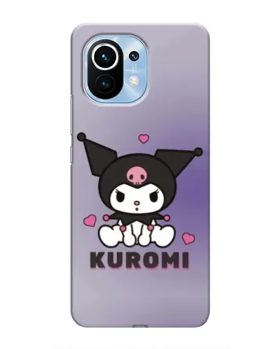 Чохол для Xiaomi Mi 11 з картинкою «Kuromi — фіолетовий арт»