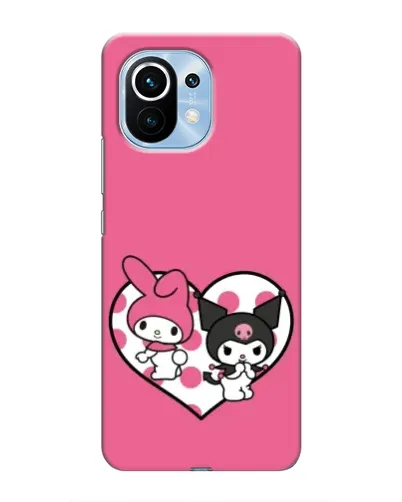 Чохол для Xiaomi Mi 11 з картинкою «Kuromi та My Melody»