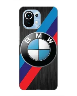 Чехол для Xiaomi Mi 11 с картинкой «BMW M-stripes стиль»