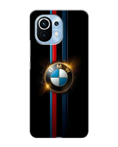 Чехол для Xiaomi Mi 11 с картинкой «BMW M-Power неон»