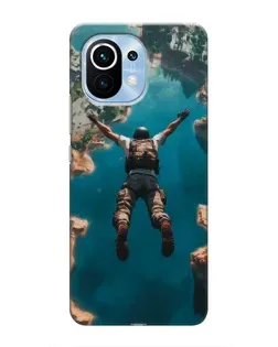 Чехол для Xiaomi Mi 11 с картинкой «PUBG — свободное падение»
