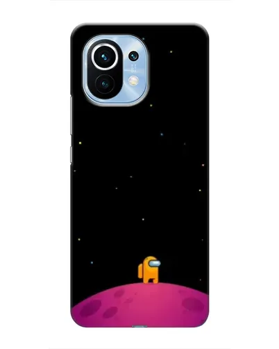 Чехол для Xiaomi Mi 11 с картинкой «Одинокий герой на планете» Чехол для Xiaomi Mi 11 с картинкой «Одинокий герой на планете»