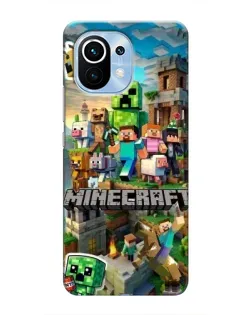 Чохол для Xiaomi Mi 11 з картинкою «Замок Minecraft»