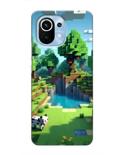 Чехол для Xiaomi Mi 11 с картинкой «Minecraft летний день» Чехол для Xiaomi Mi 11 с картинкой «Minecraft летний день»