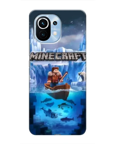 Чехол для Xiaomi Mi 11 с картинкой «Minecraft ледяной мир» Чехол для Xiaomi Mi 11 с картинкой «Minecraft ледяной мир»