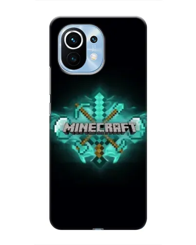 Чехол для Xiaomi Mi 11 с картинкой «Minecraft Diamond лого» Чехол для Xiaomi Mi 11 с картинкой «Minecraft Diamond лого»