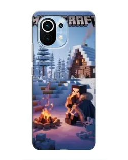 Чохол для Xiaomi Mi 11 з картинкою «Зимовий Minecraft» Чохол для Xiaomi Mi 11 з картинкою «Зимовий Minecraft»