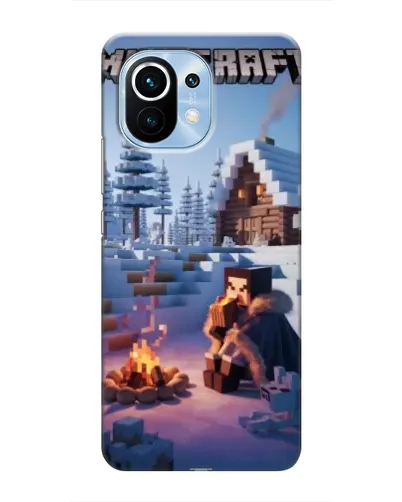 Чехол для Xiaomi Mi 11 с картинкой «Зимний Minecraft» Чехол для Xiaomi Mi 11 с картинкой «Зимний Minecraft»