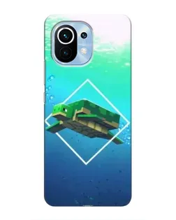 Чохол для Xiaomi Mi 11 з картинкою «Черепаха Minecraft» Чохол для Xiaomi Mi 11 з картинкою «Черепаха Minecraft»
