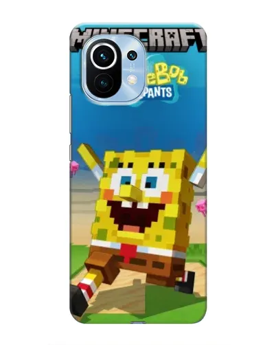 Чехол для Xiaomi Mi 11 с картинкой «Губка Боб Minecraft» Чехол для Xiaomi Mi 11 с картинкой «Губка Боб Minecraft»