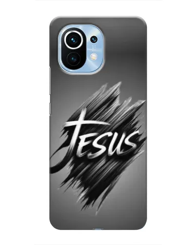 Чехол для Xiaomi Mi 11 с картинкой «Надпись Jesus Graffiti» Чехол для Xiaomi Mi 11 с картинкой «Надпись Jesus Graffiti»