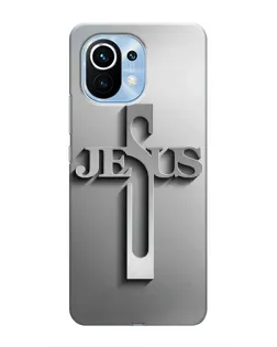 Чехол для Xiaomi Mi 11 с картинкой «Металлический крест Jesus» Чехол для Xiaomi Mi 11 с картинкой «Металлический крест Jesus»