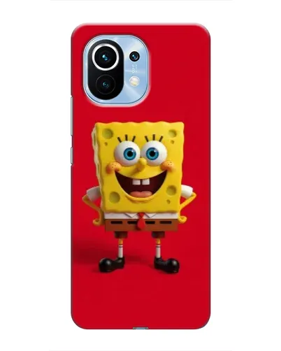 Чехол для Xiaomi Mi 11 с картинкой «Спанч Боб на красном» Чехол для Xiaomi Mi 11 с картинкой «Спанч Боб на красном»