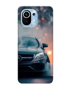 Чохол для Xiaomi Mi 11 з картинкою «Mercedes — нічне місто»