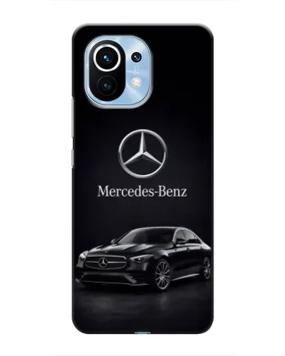 Чехол для Xiaomi Mi 11 с картинкой «Mercedes — решетка радиатора»
