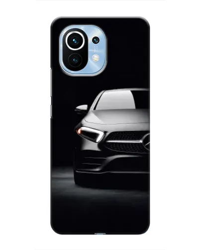 Чехол для Xiaomi Mi 11 с картинкой «Свет фар Mercedes»