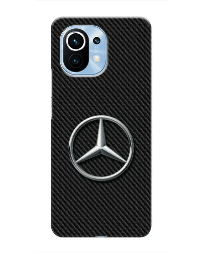 Чохол для Xiaomi Mi 11 з картинкою «Карбоновий Mercedes стиль» Чохол для Xiaomi Mi 11 з картинкою «Карбоновий Mercedes стиль»