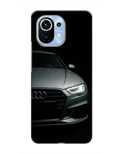 Чехол для Xiaomi Mi 11 с картинкой «Audi — детализация кузова»