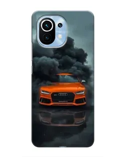 Чохол для Xiaomi Mi 11 з картинкою «Audi у хмарах диму» Чохол для Xiaomi Mi 11 з картинкою «Audi у хмарах диму»