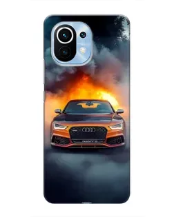 Чохол для Xiaomi Mi 11 з картинкою «Audi у вогняному диму» Чохол для Xiaomi Mi 11 з картинкою «Audi у вогняному диму»